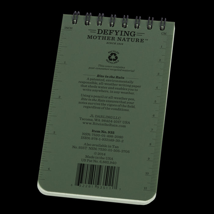 Top Spiral Pocket Notebooks - Rite in the Rain