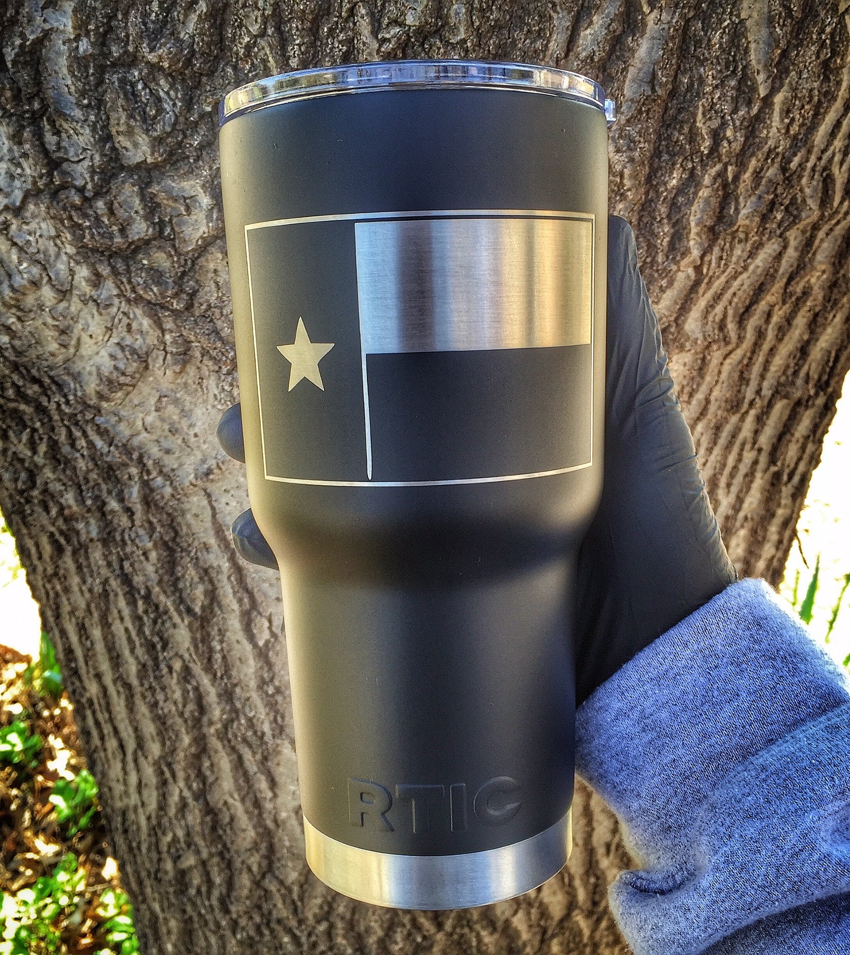 Powder Coated RTIC 30 oz Tumbler (with Custom Laser Etching)